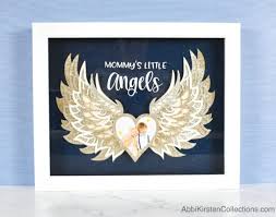 Free Angel Wings Svg File 3d Memorial
