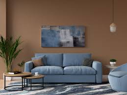 Color Furniture Goes With Brown Walls