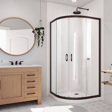 Clear Framed Sliding Shower Enclosure