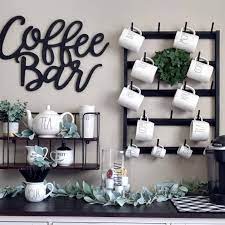 Coffee Bar Mug Rack