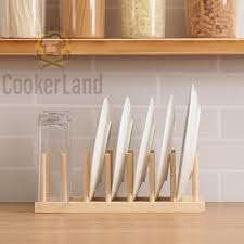 Wooden Plate Rack 木盘架 Cookerland