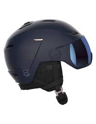 Salomon Women S Helmet Icon Lt Visor Photo Sigma Wisteria Navy