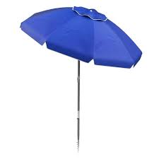 Aluminum Drape Tilt Beach Umbrella