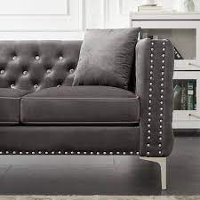 Pillows Sofa In Gray S1117s00003
