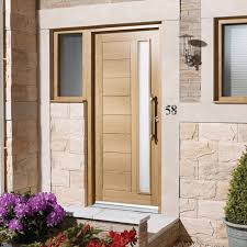 Goodwood Oak Glazed Front Door