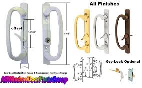 Patio Door Replacement Handle Set