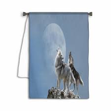 Wolf Shower Curtains Bath Mats