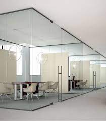 Office Toughened Glass Partition