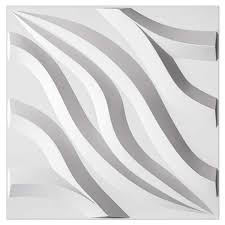 Paintable 3d Pvc Wall Panel