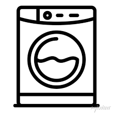 Washing Machine Icon Outline Washing