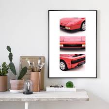 Ferrari Testarossa Printable Men Prints