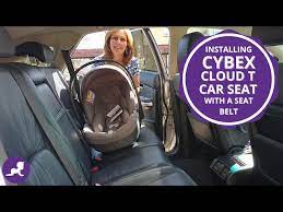 Install A Cybex Cloud T With A Seatbelt