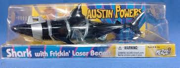 shark with frickin laser beams figure