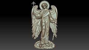 Guardian Angel Orthodox Icon 3d Model