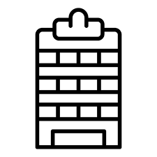 Outside Multistory Icon Outline Vector