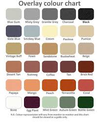 Color Charts Concrete Floor Coatings