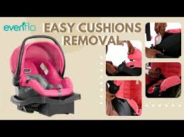 Evenflo Embrace Car Seat Cleaning