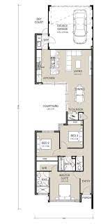 Narrow House Plans With Garage 2020