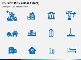 Housing Icons Real Estate Icons Ppt