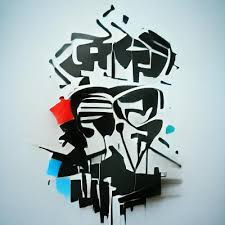 King Gorilla Graffiti Minimalist Pop