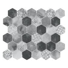 Sunwings Concret Gray Hexagon 11 7x10