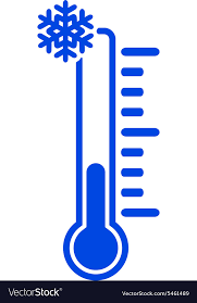 Thermometer Icon Low Temperature Symbol
