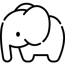 Elephant Free Animals Icons