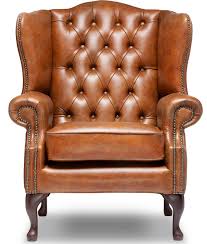 Chesterfield High Back Wing Chair In