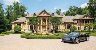 Square Foot Brick And Stone Mansion