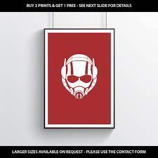 Ant Man Icon Wall Print Marvel Poster