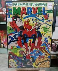 Marvel Comic Poster Wall Art