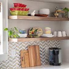 Diy Floating Kitchen Shelves