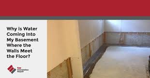 Why Is Water Coming Into My Basement