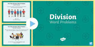 Ks2 Division Word Problems Powerpoint