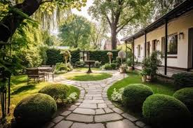 House Garden Stock Photos Images And