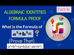 Algebraic Identities Formula A3 B3