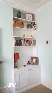 Alcove Cupboards With Bookshelves