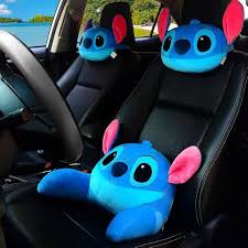 Cute Cartoon Stitch Car Accessories Car
