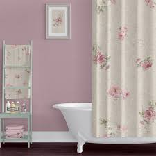 Shabby Chic Style Farmhouse Shower