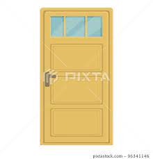 Window Door Icon Cartoon Vector Home