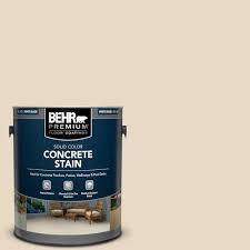 Behr Premium 1 Gal Pfc 16 Wool Coat Solid Color Flat Interior Exterior Concrete Stain