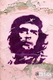 Stencil Of Cuban Revolutionary And Icon