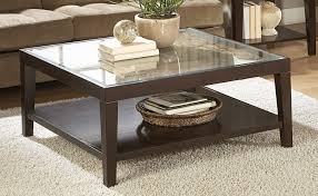 Wooden Centre Table Designs With Glass Top