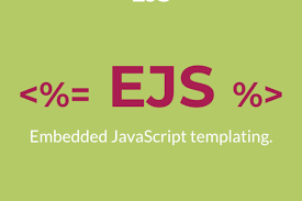ejs 嵌入式javascript 模板引擎 ejs