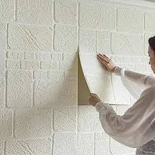 3d Stone Brick Wallpaper Self Adhesive