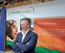 Steve Waugh Launches Second Charity