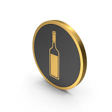 Gold Icon Bottle Png Images