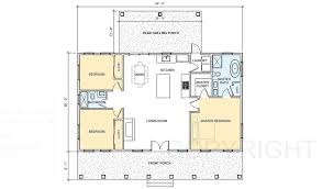 Modern Ranch House Plan 3 Bed 2 Bath