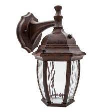 Led Outdoor Wall Light Aged Bronze W