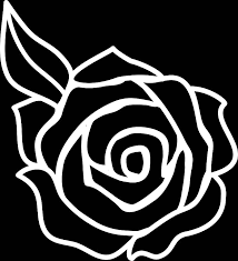 Minimal Black Rose Art Hd Phone